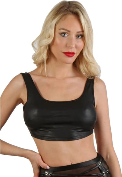 Soisbelle Paris - Wetlook BH Top - Zwart M