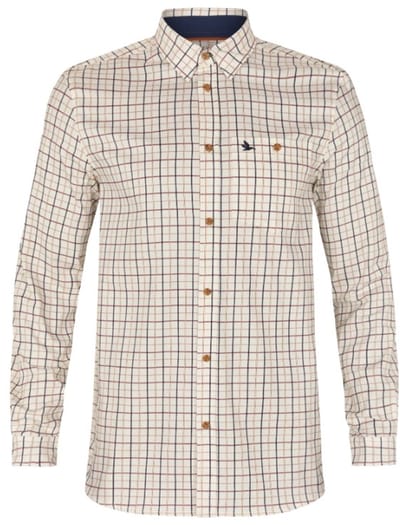 Seeland Oxford Shooting Shirt Outdoorhemd Scandinavische hemd Jachthemd Classic Blue/Merlot Check Maat -XL