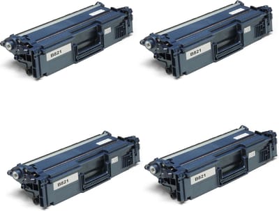 ABC huismerk Set 4x Toner geschikt voor Brother TN-821XXL HL-L9430CDN HL-L9470CDN HL-L9470CDNT MFC-L9630CDN MFC-L9760CDN MFC-L9760CDNT