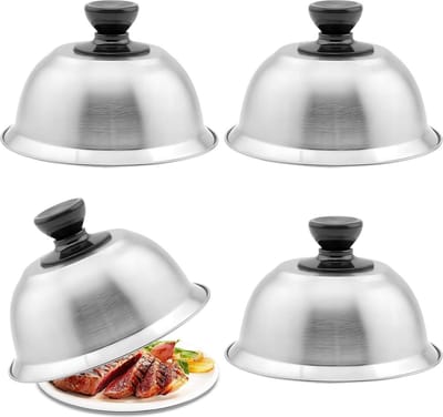 Roestvrij staal burgerbel - 16 x 10 cm met schroevendraaier - barbecue steak kaas - outdoor barbecue & teppanyaki .