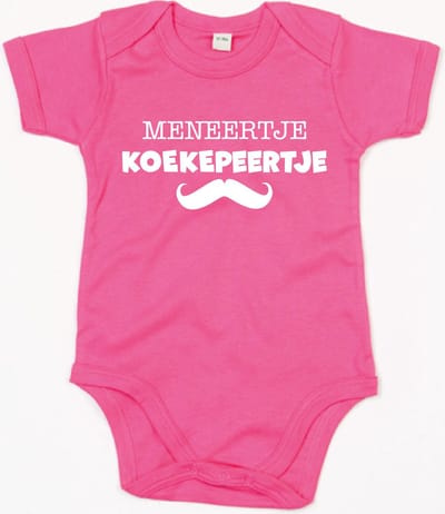 Rompertje Meneertje Koekepeertje-Fuchsia-6-12 Maanden