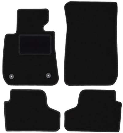Zwarte veloursmatten voor: BMW 3 E93 cabriolet (2004-2011)