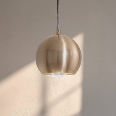 Opviq Hanglamp Berceste 9201, Ø 15 cm, goud, ijzer, E27