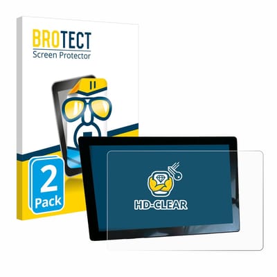 BROTECT - Screenprotector voor John Deere G5 Universal 10.1" - Folie Beschermfolie transparant 2 Stuks
