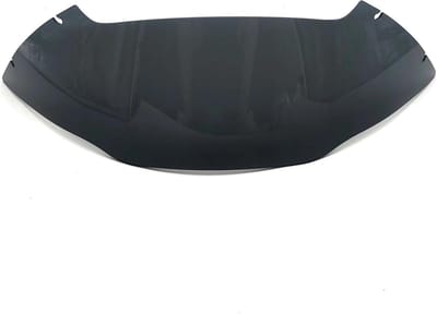 Motorfiets Windscherm - Voorruit Deflector - Comfortabel Rijden - Stevig Duurzaam PC Materiaal - 8.5 Inch - Donker