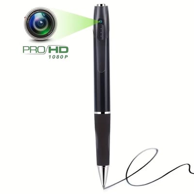 1080P HD Camera Pen – Mini Pen Camera met 32GB Geheugen – USB Oplaadbaar – Compact Ontwerp