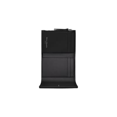 Maison Margiela Sa3ui0017 P4745 T8013 Gestikte Graan Dubbelgevouwen Portemonnee SA3UI0017 P4745 T8013