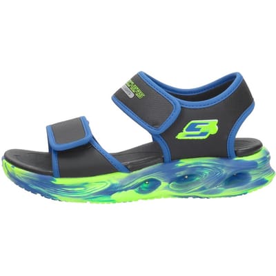 Skechers S Lights-Sola Glow Zandal-Fus - Jongens Sandalen - Zwart