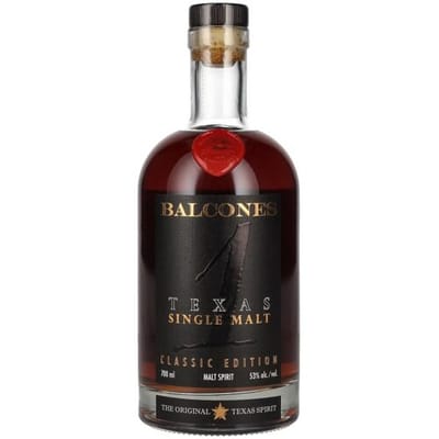 Balcones Distilling Balcones TEXAS Single Malt Whisky Classic Edition 53% Vol. 0,7l