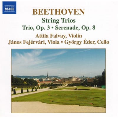 CD LUDWIG VAN BEETHOVEN - Strijkertrio's 8557895 Naxos 2006 Duitsland Klassiek Gebruikt