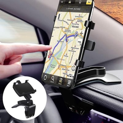 Telefoonhouders auto met 360 graden rotatie - autoklembevestiging, - universele autohouder Gsm houder auto- Ntech