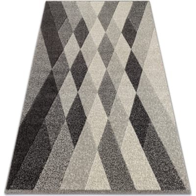 Kleden Rugsx Tapijt FEEL 5674/16811 RUIT , grijskleuring / 80x150 cm