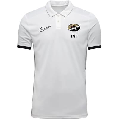 Nike Dri-FIT Academy 25 Heren Poloshirt - Sportpolo Korte Mouw Dri-FIT - Wit - Maat S
