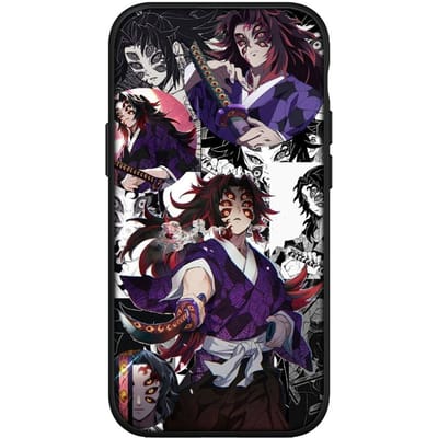 voor iPhone 15 14 Xiaomi Redmi Note 13 12 11 Pro Max X 8 7 XR Samsung Galaxy A24 A15 A05 S24 S23 Huawei OPPO A38 Kokushibo Demon Slayer Telefoonhoesje for Samsung Galaxy S9
