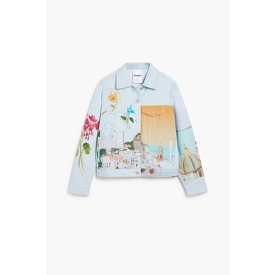 Dames spijkerjack Desigual Indi
