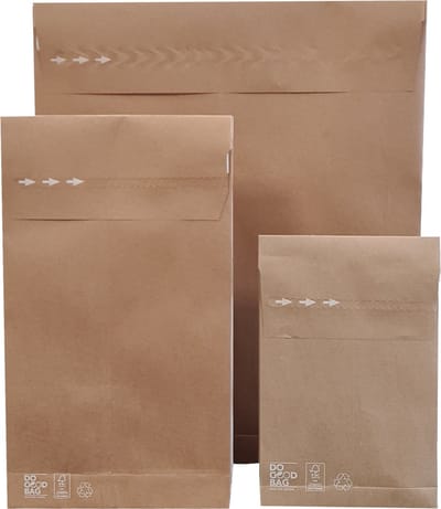 Verzendzak Papier 25 stuks - Maat S - 200 × 300 × 50 mm - Milieuvriendelijk - Verzendzakken voor Kleding - A4 formaat - 25 stuks