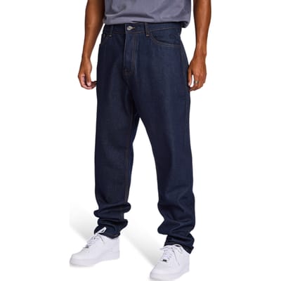 Street Cartel Orbit Jeans Broeken Heren - Blauw - Maat S - 30" - Katoen Keperbinding