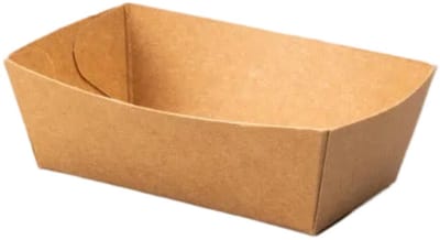 100x Snack / saus bakje A1 Kraft - 72mm x 38mm x 28mm - Saus mayonaise mini snacks loempia bitterbal snacks food