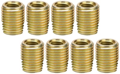 Dailygoods - Thread Inserts - 20 Stuks - Zelftappende Schroef Reparatie - Carbon Staal - M3x0.5/M5x0.5 - Duurzaam en Betrouwbaar - Ideaal voor Mechani...