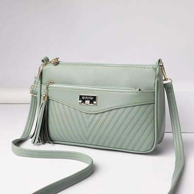 Lente Dames Tas Modieuze Retro Okseltas Ruitreliëf High-end Schoudertas 26 *7 *16cm gray