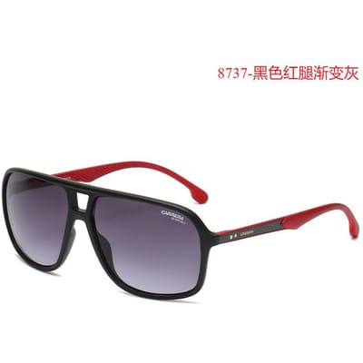 Carrera Retro Zonnebril Vintage UV400 Metalen Frame Sport Rijden Bril voor Mannen Vrouwen Piloot Stijl 167/S NO BOX gray