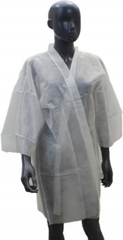 Kimono SPA wegwerp wit (10stuks) - wegwerp - spa - beauty