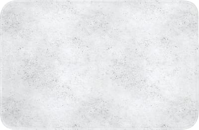 WC mat 60x40 cm - Antislip - Lichtgrijs - Betonstructuur - Subtiel - Toiletmat - Vloermat - Douchemat - Toilet tapijt - Toiletmatten