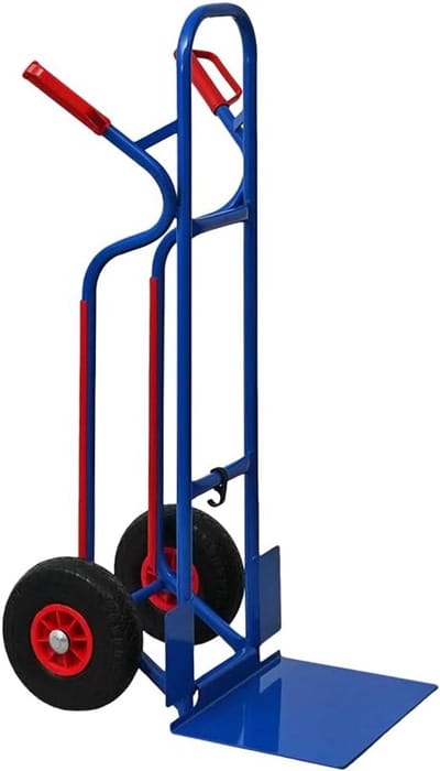 Inklapbare steekwagen 250 kg - blauw - inklapbare vork - steekwagen klappen - steekwagen inklapbaar - steekwagen inklapbaar 250 kg - steekwagen met inklapbare vork - steekwagen klapp - steekwagen klappbaar - steekwagen klappbaar 250 kg