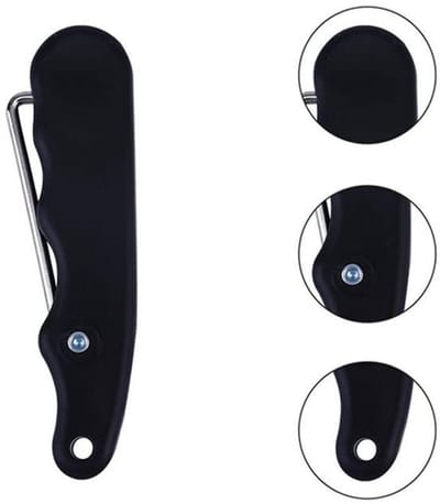 Dailygoods- Schaatsen Kanten Aanscherping - 2 Stuks - Ergonomisch Ontwerp - Duurzaam PPT - Roestvrijstalen Haak - Voor Figuurschaatsen/Rollerblades - Schaatsaccessoire
