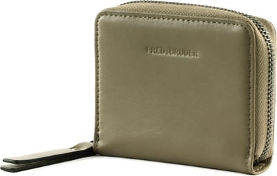 FREDsBRUDER Portemonnee Tabily Coin Nugget Dark Taupe Lichtbruin
