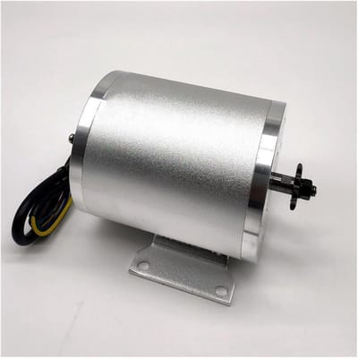 Borstelloze Motor - Elektrische Motor - Voertuigen Aandrijven - Krachtig en Stil - 800W 48V - Zilver