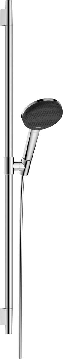 hansgrohe Raindance Alive Select S - Doucheset - EcoSmart waterbesparend - Select-knop bediening - 125mm maat - 3 straalfuncties - Chroom