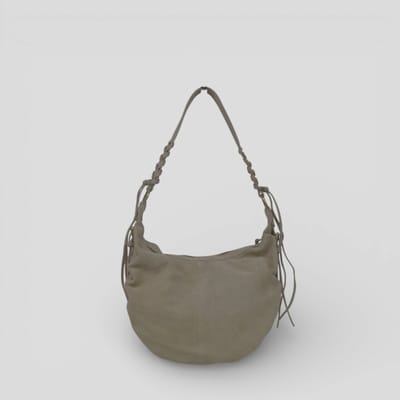 DSTRCT Portland Road Medium Schoudertas Dames - Leer - Beige