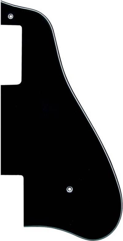 Boston JZ3-B pickguard, 335-model, black, 3 ply