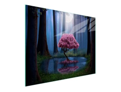 TMK ArtDeko - Snijplank - 52x30 cm - Glas - Hartvormig