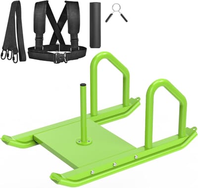 Kipika Weight Sledge, Workout Sledge, Fitness Strength Training Sled, Speed Training Sledge for Outdoor Training - ShopVlot