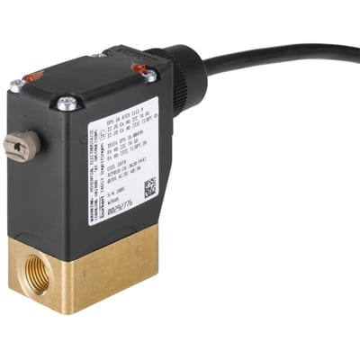 Magneetventiel G1/4'' NO Brass NBR 0-5bar/73psi 24VAC/DC 0330 353613