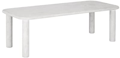 DTP Home Dining table Clio rectangular 230 CHALK,76x230x100 cm, mortex