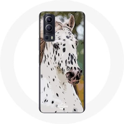 Vivo Y72 Appaloosa witte paardenkoffer