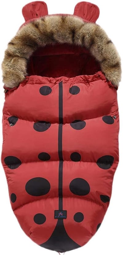 Voetenzak Kinderwagen - Baby Slaapzak - Warm Blijven - Waterdicht Winddicht - 100 x 48 cm - Grijs
