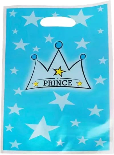 Akyol - Uitdeelzakjes prince -prins uitdeelzakjes– koning – kind | Uitdeelzakjes-10 stuks-Traktatie zakjes voor Uitdeelcadeautjes-verjaardag uitdeelzakjes-uitdeelzakjes verjaardagsfeestje-Uitdeelzakjes Kinderfeestje-Kinderen-Cadeau-Verjaardag jon