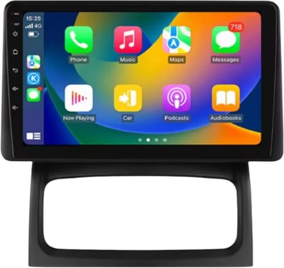 Autoradio met bluetooth - Carplay - Voor Renault Clio 2 (2000-2012) - Geschikt voor Apple en Android - Stereo - Navigatie - Navigatiesysteem auto - 2GB 64GB