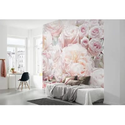 Komar Fotobehang Rozengeur - Roze - 2,50m X 300cm