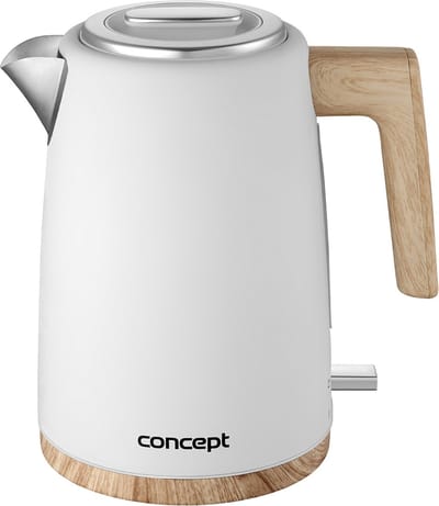 Concept RK3315 - Waterkoker 1,7L - 2200W - roestvrij staal - Wit