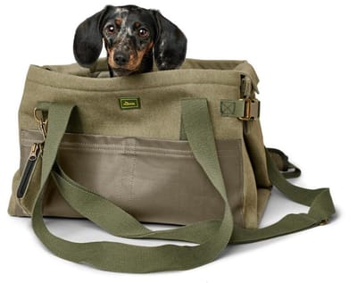 Hondentas & Hondendeken - Draagtas Hond - Honden Draagtas - Tot 7 kg - Khaki