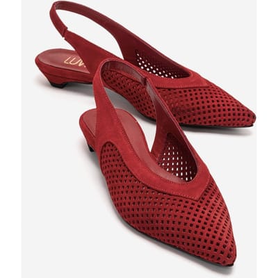 Lieve Leren Slingback Pump (Dames)