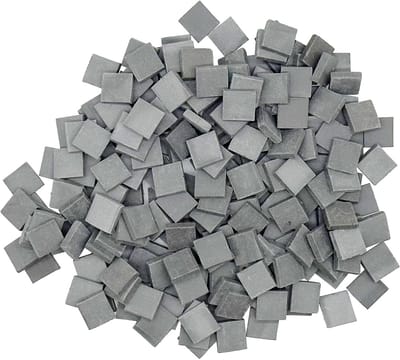 Miniatuur Bakstenen Muur - 200 Stuks Vierkante Zwarte Miniatuurstenen voor Mini Landschap en DIY Diorama Decoratie