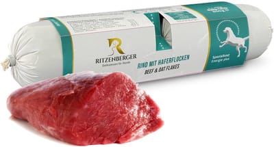 Ritzenberger Rund met Havermout gestoomde worst. Doos 24 x 400. Totaal 9.6 kilo