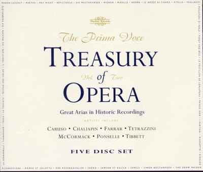 Various Artists - The Prima Voce Treasury Of Opera, Vol. Two (5 CD)
