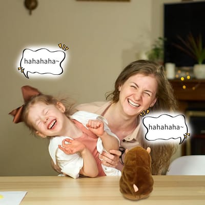Interactief Knuffeldier - Sprekende Hamster voor Kinderen - Grappig Speelgoed voor Verjaardagscadeau